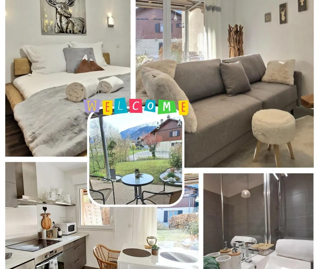 Snow Home By So'Serenityhome-Jardin-Parking-Calme Marignier